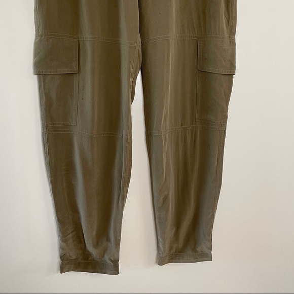 Theory Silk Hamtana Cargo Pants S - Picture 6 of 10